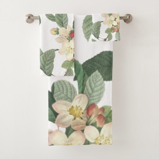 Botanisches Blühen Florals Badhandtuch Set (Insitu)