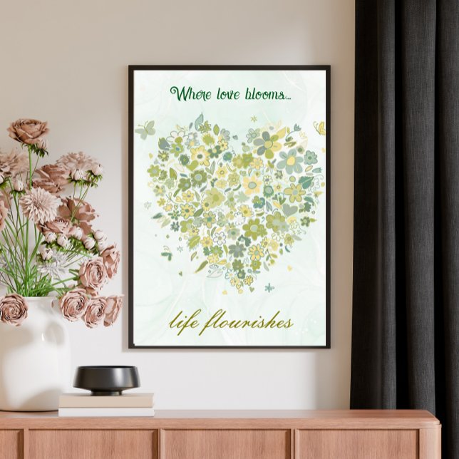 Botanisches Blumengebäck für Wasserfarben Poster (Von Creator hochgeladen)