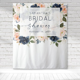 Botanisches Brautparty Floral Wandteppich