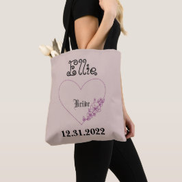 Botanisches Brautparty für Hochzeiten Tasche