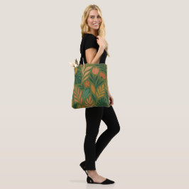 Botanisches Chaos - Nahtloses tropisches Leaf Tasche