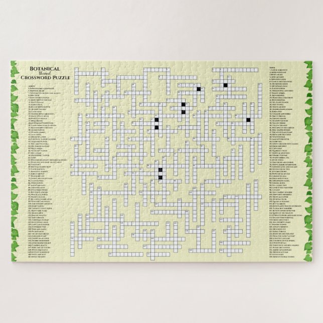 Botanisches Crossword 156 Pflanze zum Funny Giant  (Horizontal)