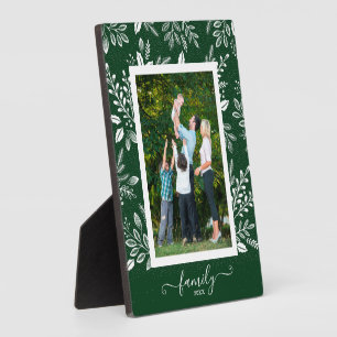 Botanisches Easel-Back-Frameless-Foto Fotoplatte
