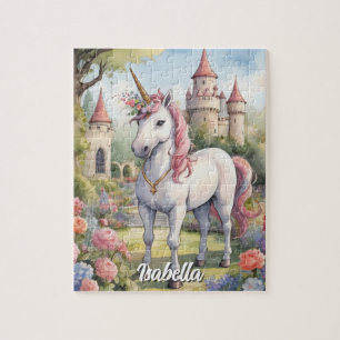 Botanisches Einhorn-Paradies Personalisierte Mädch