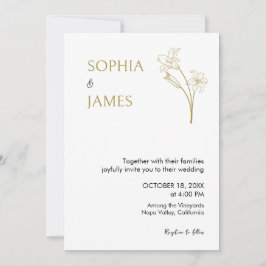 Botanisches Elegantes Minimalistisches Hochzeitsfe Save The Date