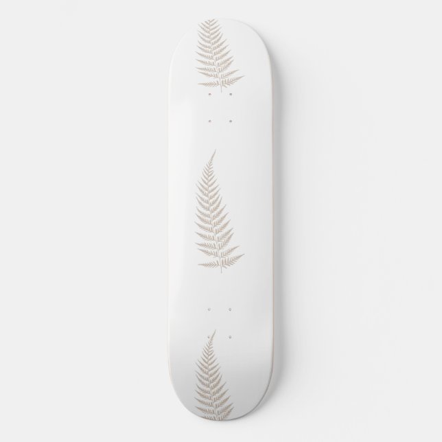 Botanisches Federblatt - Wählen Sie eine beliebige Skateboard (Vorderseite)