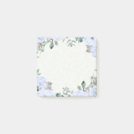 Botanisches Flora-Nachhinein zu eleganten Wasserfa Post-it Klebezettel