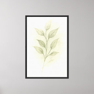 Botanisches Flüstern Leinwanddruck