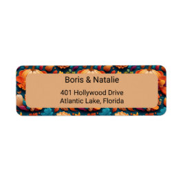 Botanisches Folienetikett