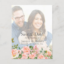 Botanisches Foto-QR-Code in Rosa, rot