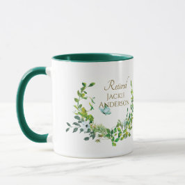 Botanisches Gold der Tasse für personalisierte Alt
