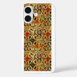 Botanisches Goldenes Zeitalter iPhone 16 Hülle