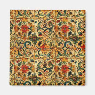 Botanisches Goldenes Zeitalter Magnet