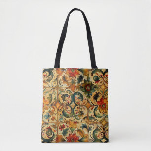 Botanisches Goldenes Zeitalter Tasche
