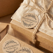 Botanisches Handmade Small Business Personalisiert