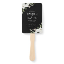 Botanisches Hochzeitsprogramm für moderne Schwarze