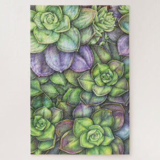 Botanisches Illustrationspuzzle