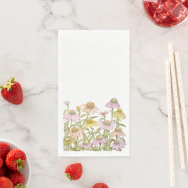 Botanisches Kunstpapier für Wasserfarben Serviette