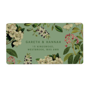 BOTANISCHES LABEL-SAGE