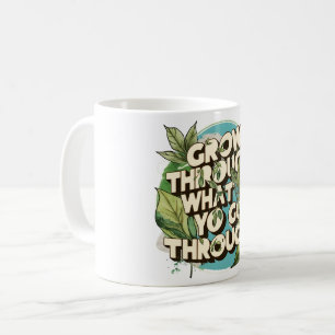 Botanisches Motivierend - Bewusstsein für psychisc Kaffeetasse