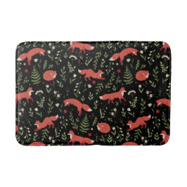 Botanisches Muster-Bath-Mat Badematte