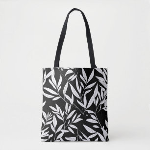 Botanisches Muster der leaf-botanischen Tüte Tasche