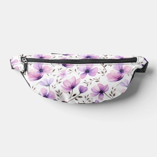 Botanisches Muster der Wasserfarbe Bauchtasche (Ablage )