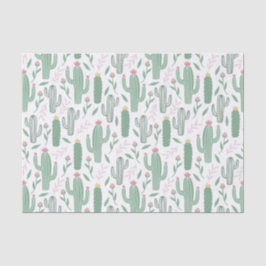 Botanisches Muster Seidenpapier