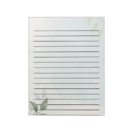 Botanisches Notizbuch Notizblock