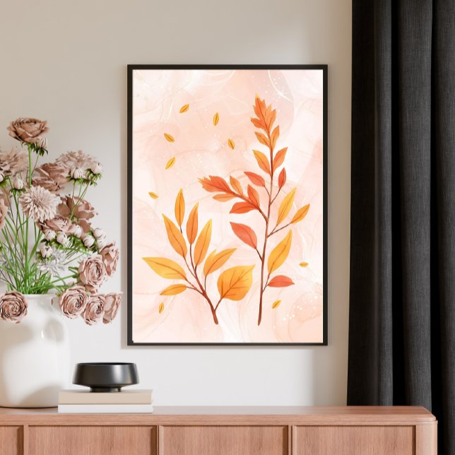 Botanisches Poster: Farbe im Herbst Poster (Von Creator hochgeladen)