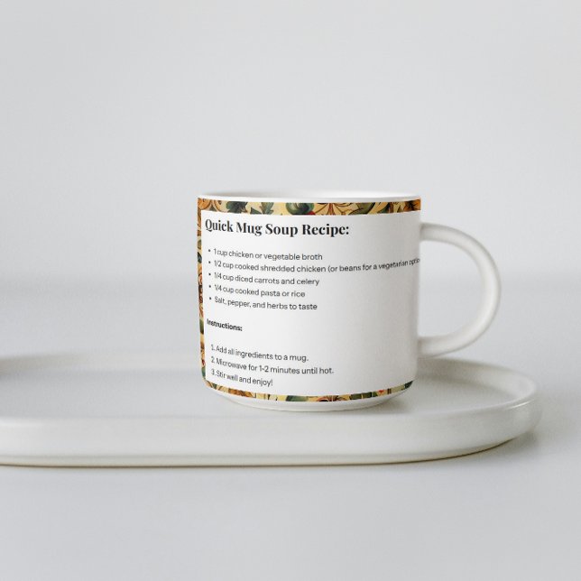 Botanisches Rezept aus dem Goldenen Zeitalter Kaffeetasse (Von Creator hochgeladen)