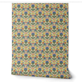 Botanisches Tapezierpapier Tapete