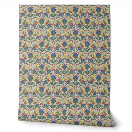 Botanisches Tapezierpapier Tapete
