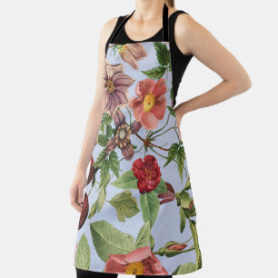 Botanisches Vintage-Design Schürze