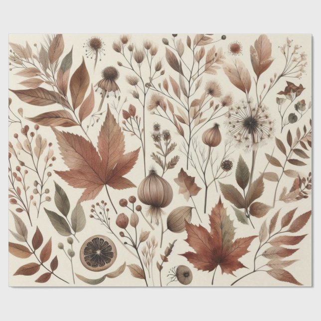 Botanisches Wasserbad Parco delle camelie Locarno Geschenkpapier (Flach)