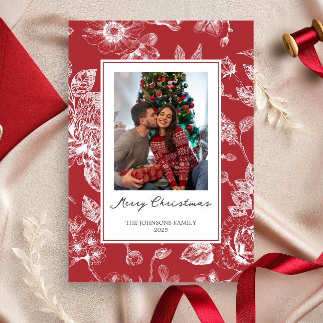 Botanisches Weihnachten (Christmas Family Holiday Card )