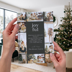 Botanisches Weihnachten Personalisiert 10 Foto-Col