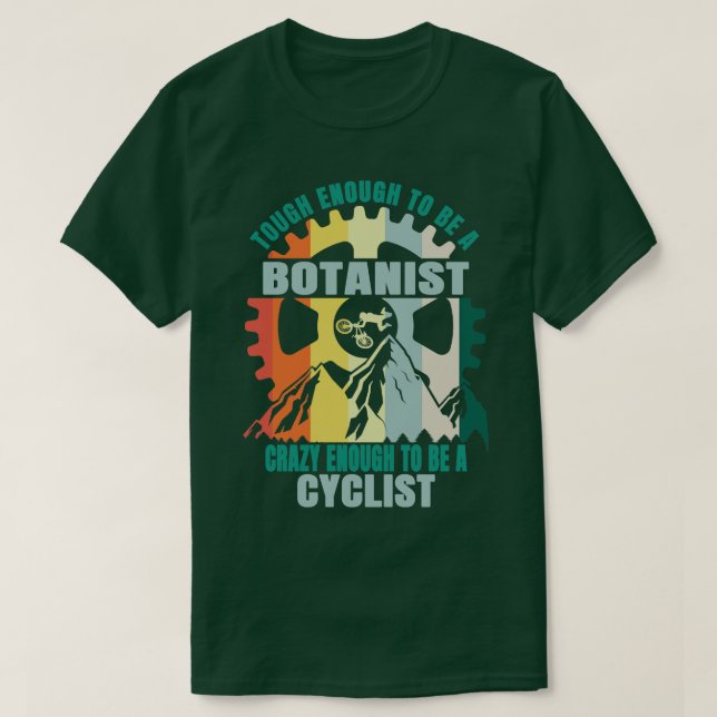 Botanist Biker Design T-Shirt (Design vorne)