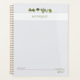 Botanist Business Planner Planer