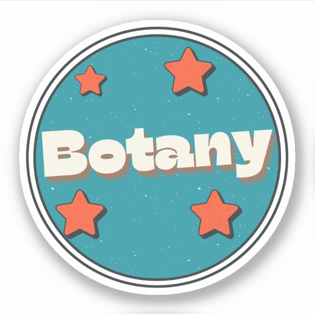 Botany Aufkleber (Vorderseite)