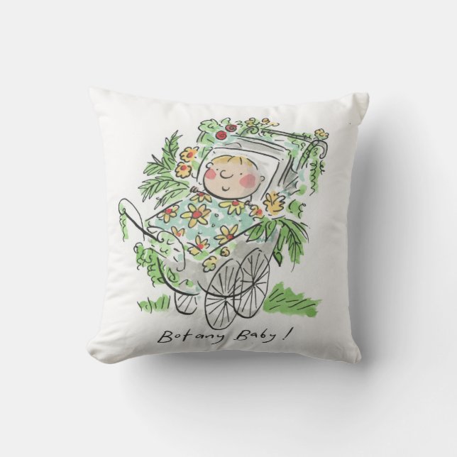 Botany Baby Kissen (Vorderseite)