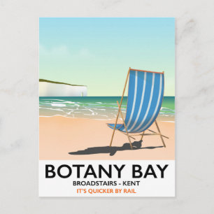 Botany Bay, Broadstairs Kent Strandproster Postkarte