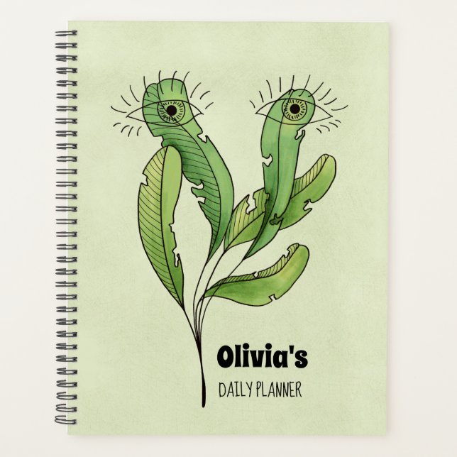 Botany carnet plante amant biologie (Devant)