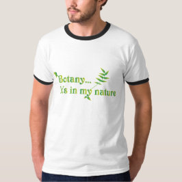 Botany Nature Green Leaf Botanistische Liebe T-Shirt