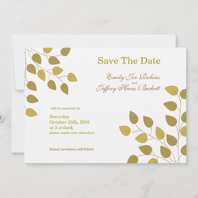 Botega Save The Date (Vorderseite)