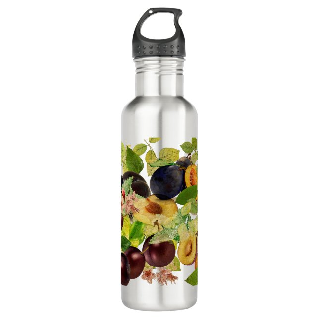 Botella De Agua Köstliche serbische Pflaumen Edelstahlflasche (Vorderseite)