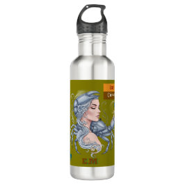 Botella Lady Cáncer – Hidratación con estilo Edelstahlflasche