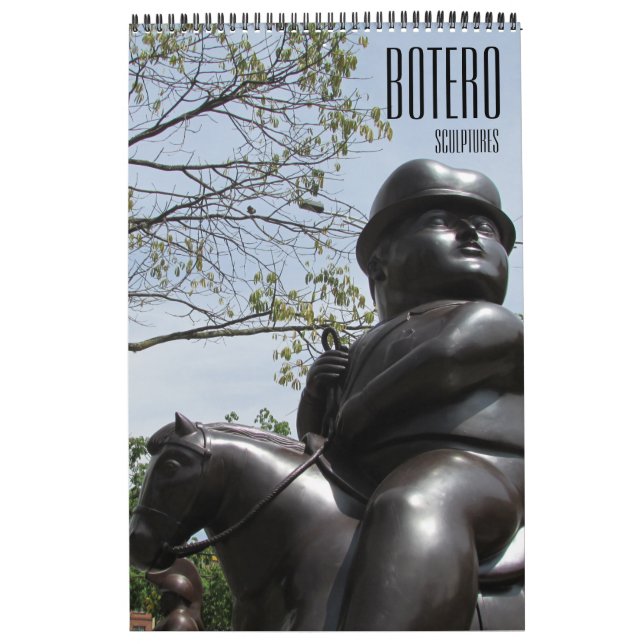 Boteroskulpturen 2025 kalender (Titelbild)