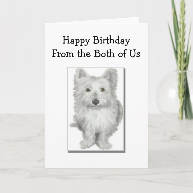 Both of Us - Birthday Card Karte (Vorderseite)