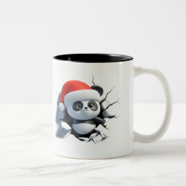 Both Side 3D Christmas Wird Merry Christmas Mug Zweifarbige Tasse